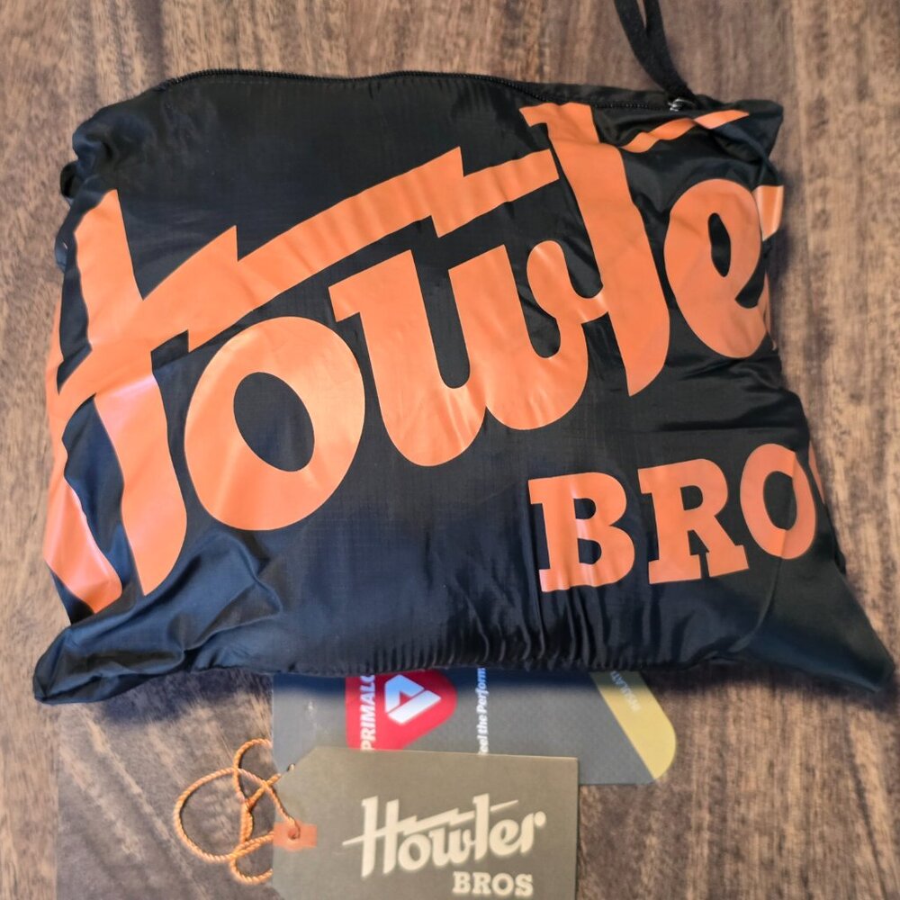 NWT Howler Brothers Voltage Full Zip Jacket - Coal Black (S) - Picture 5 of 5